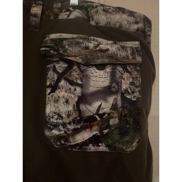 Mossy Oak Camo Insulated Hunting Outdoors Men's Pants Size 3 XL Inseam 30 Inches - Picture 8 of 11
